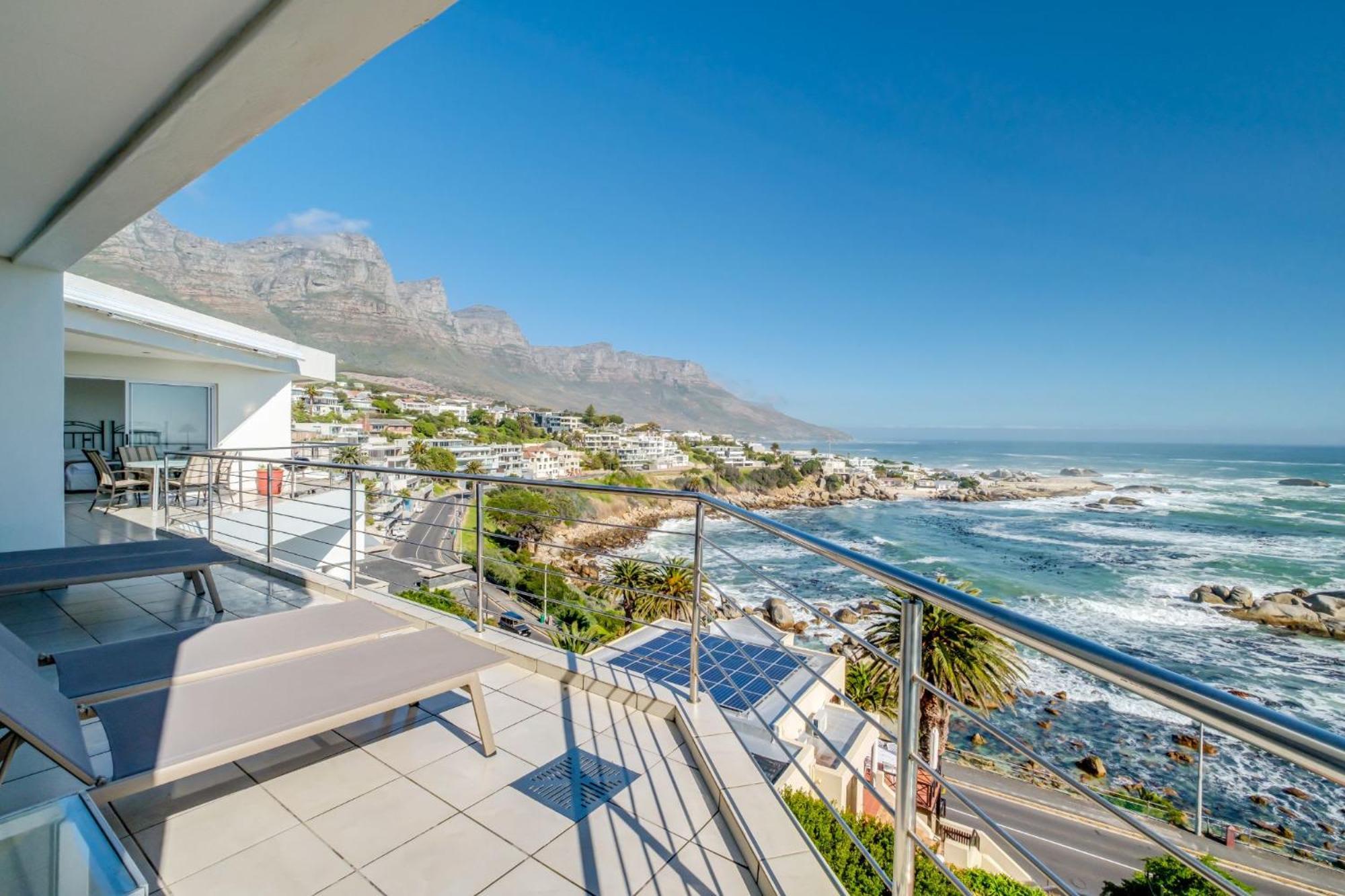 شقة Camps Bay Terrace Penthouse كيب تاون المظهر الخارجي الصورة